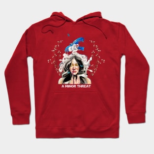 Minor threat hoodie top